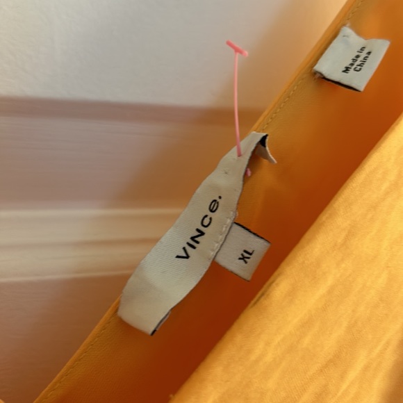 VINCE. Summer dress extra large peach/orange - Picture 7 of 15